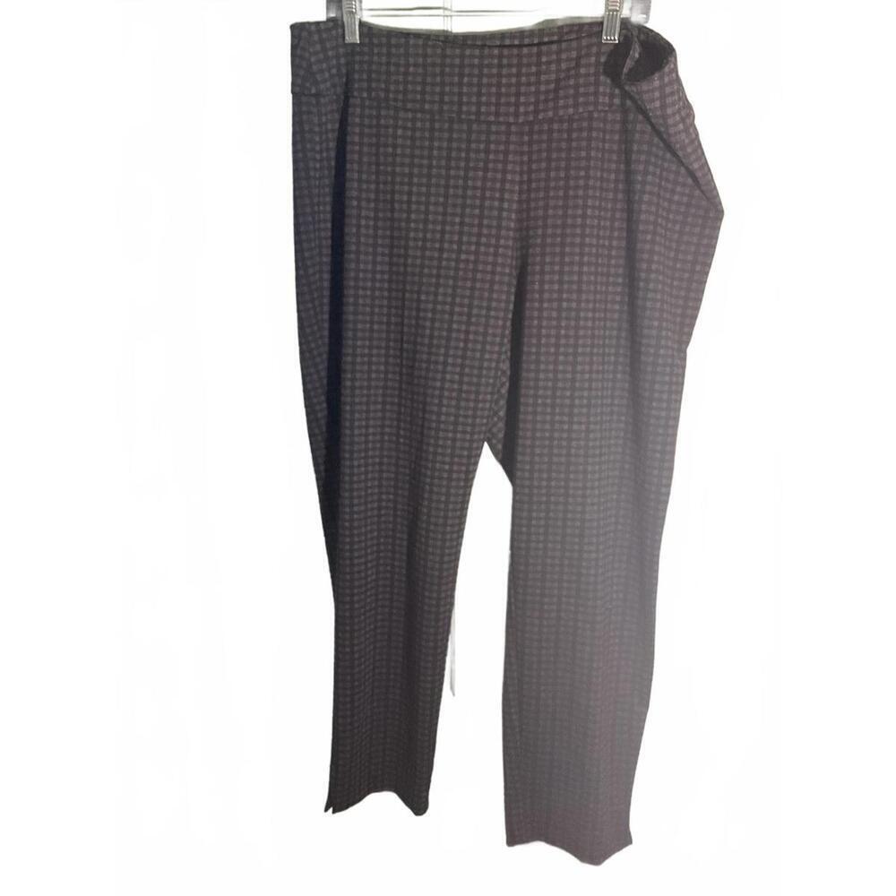 Zac & Rachel Women's Checkered Trousers - Perfect for Every Occasion 2X